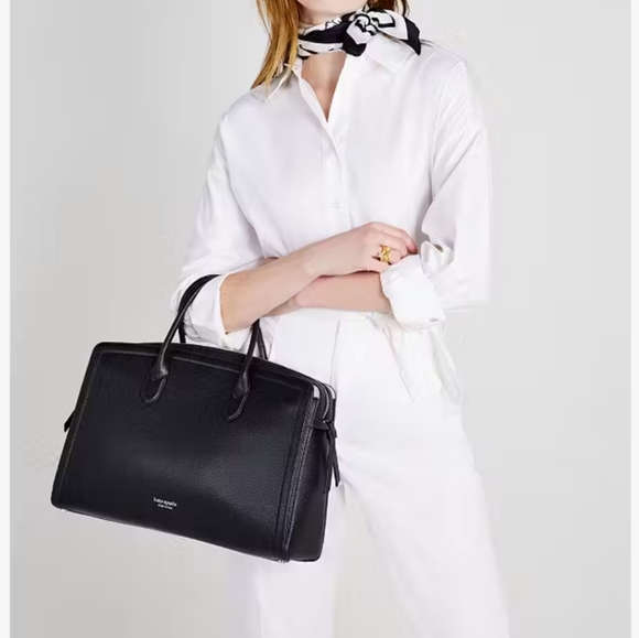 Kate Spade Knott Commuter Bag, Black - Picture 2 of 5